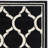 Ammundsen Geometric Black Area Rug-971125661