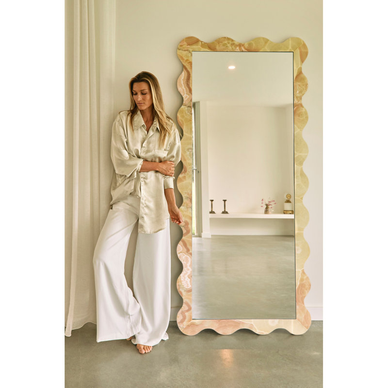 Deniz Rectangle Stone Mirror