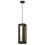 Dorian 1 -Bulb 18.3" H Outdoor Pendant