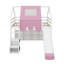 Lit mezzanine double avec tente
