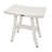 Ripley Compact Curvilinear Teak Shower Or Outdoor Bench In Finish-1607437211-1607437201