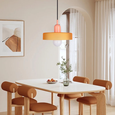 Aivis 1 - Light Pendant Orange Glass
