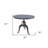 36" Industrial Gray Adjustable Crank Round Top Dining Table.-831669545-831669546