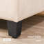 Banc de rangement repose-pieds
