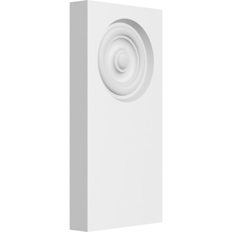 Bloc de socle standard avec bord carré Foster, H 9 po x l 4,5 po x p 1 po