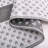 Durable Camping mats in Grey with White Edge Outdoor Rugs Reversible Waterproof mat-443146821