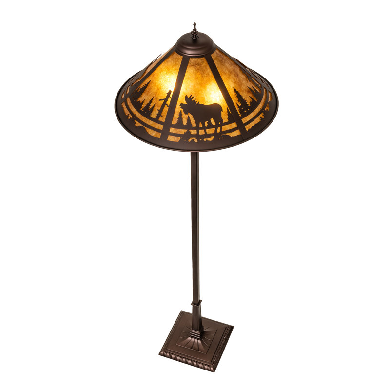 Rustic Lodge Floor Lamp