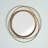 Ansley Round Metal Modern Wall Mirror-1515519312