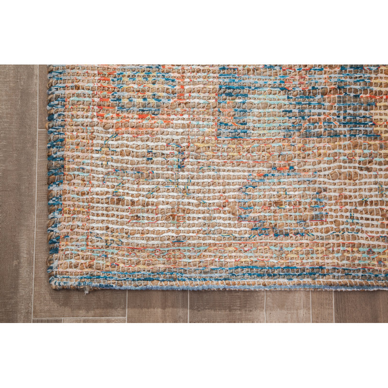 Evansville Flatweave Oriental Indoor Rug, Rectangle 7'6" x 9'