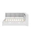 Lit de jour double avec lit gigogne, tablette et port USB
