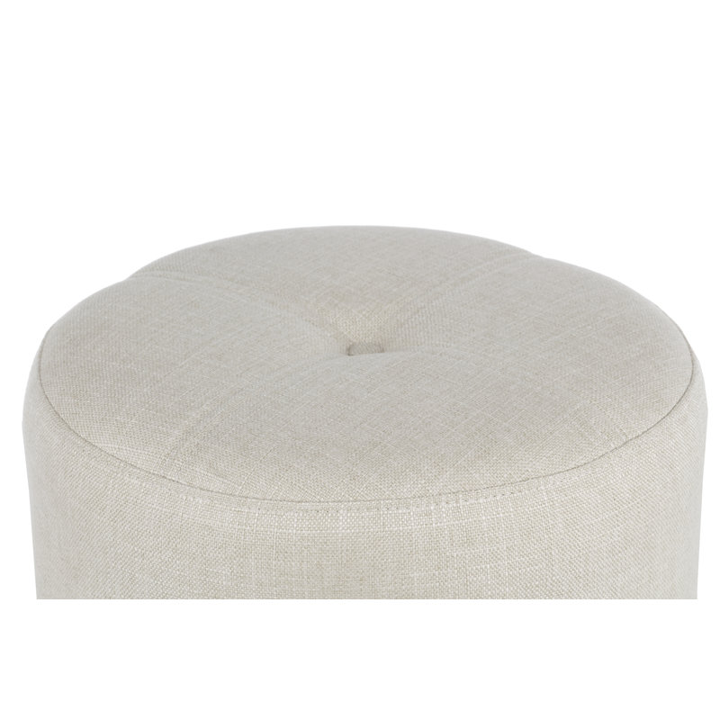 Repose-pieds Devarion, Polyester sable, Brun
