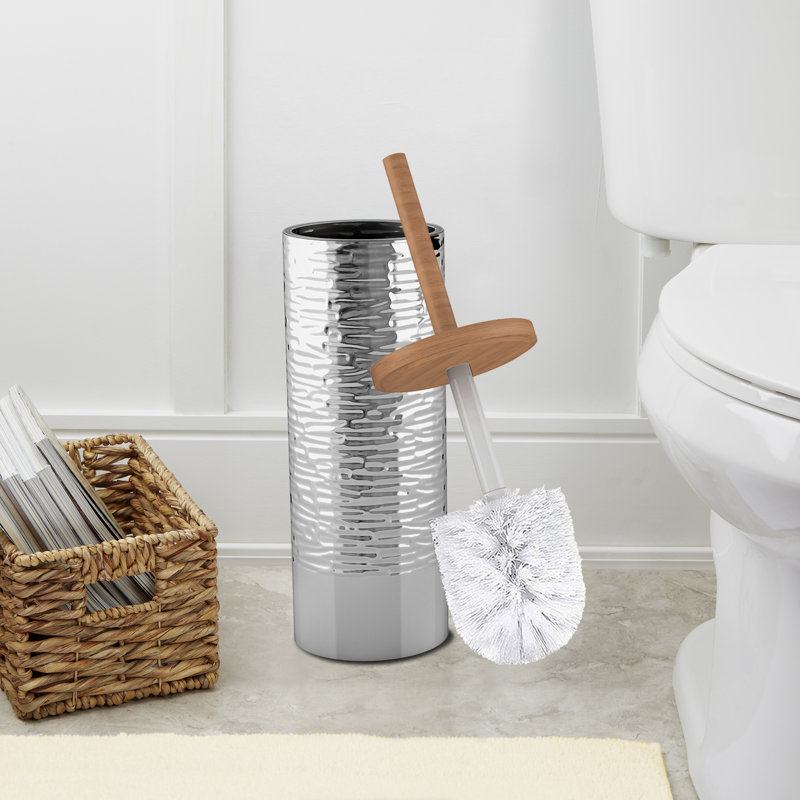 Porte-brosse autoportant compact 15,5 po H