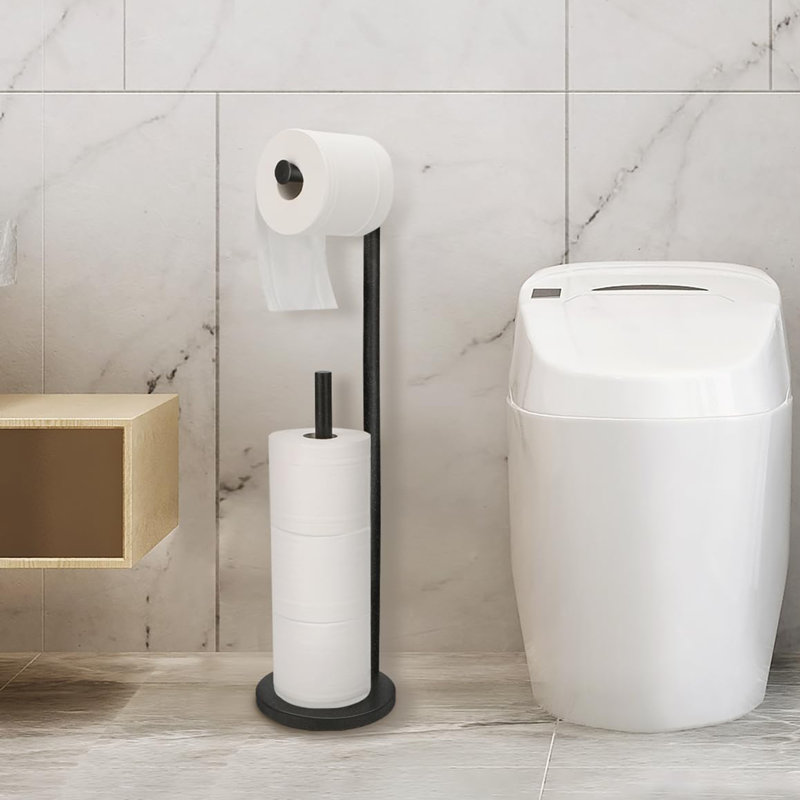 Porte-papier hygiénique sur pied, Galaxie noire