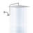 12" Shower Head, Enhances Bathroom Decoration Rainfall Head With Strong And Stable Arm, Secure