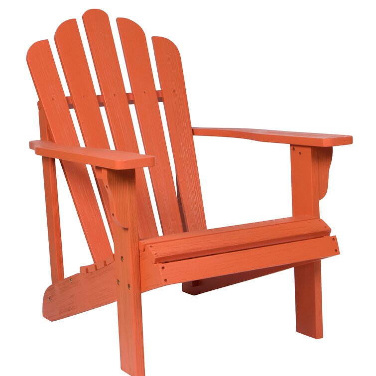 Brently Solid Wood Adirondack Chair