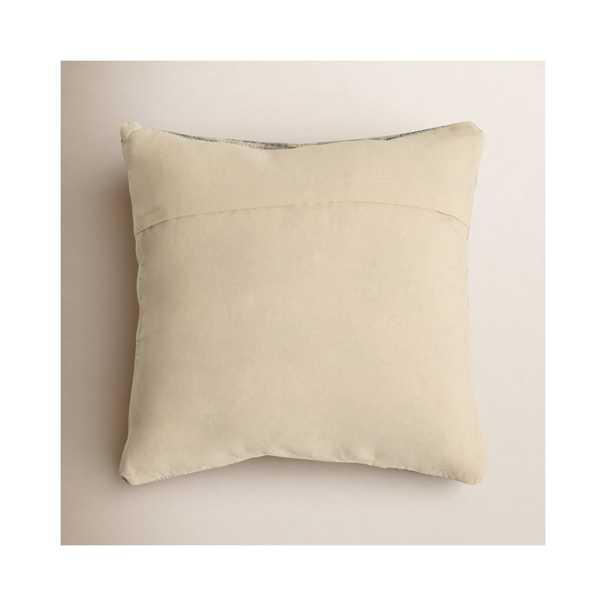 Alain Embroidered Cotton Throw Pillow, 18"H x 18"W, Pillow Cover Only - No Insert
