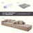 Natick Upholstered L-Shaped Sectional-864470237-864470226