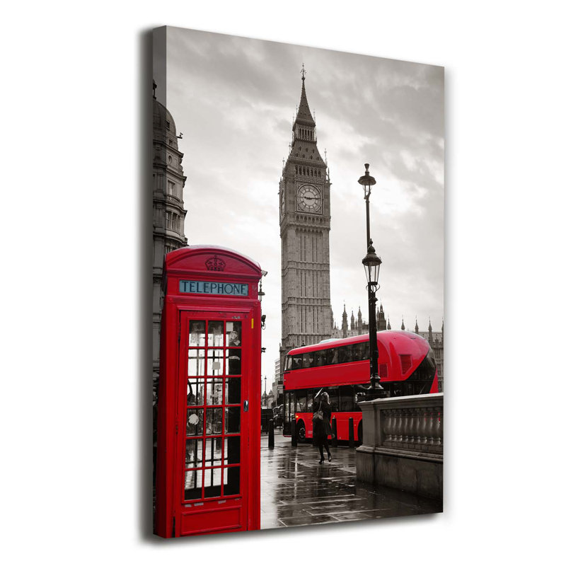 Big Ben London - Wrapped Canvas Print