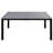 U-Style Outdoor Table Chair - Steel, Modern For Patio, Balcony, Gardens, Seats 6 And Steel Frame,-1309848339