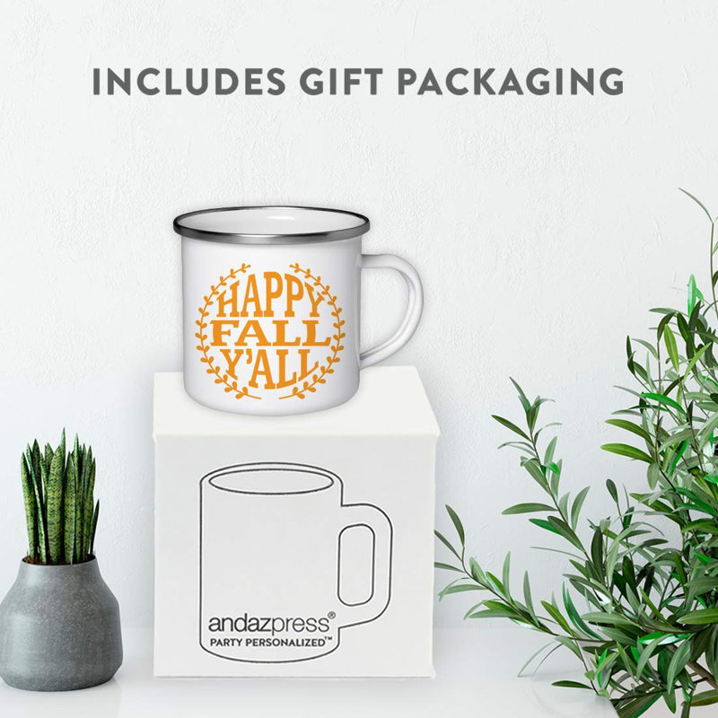 Tasse de camping Krickel Happy Fall Y'all
