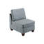 Chaise sans accoudoirs en tissu 1pc-1675999970