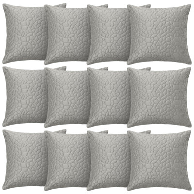 Aspire Homeware Geometric Square Velvet Cushion Covers