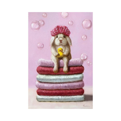 Bath Day by Lucia Heffernan - Wrapped Canvas Painting