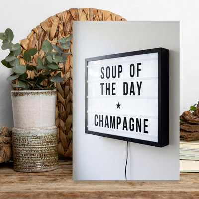 Soupe du jour, art mural contemporain