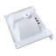 Ensemble de meuble-lavabo simple 24 po avec plateau en marbre Rorke