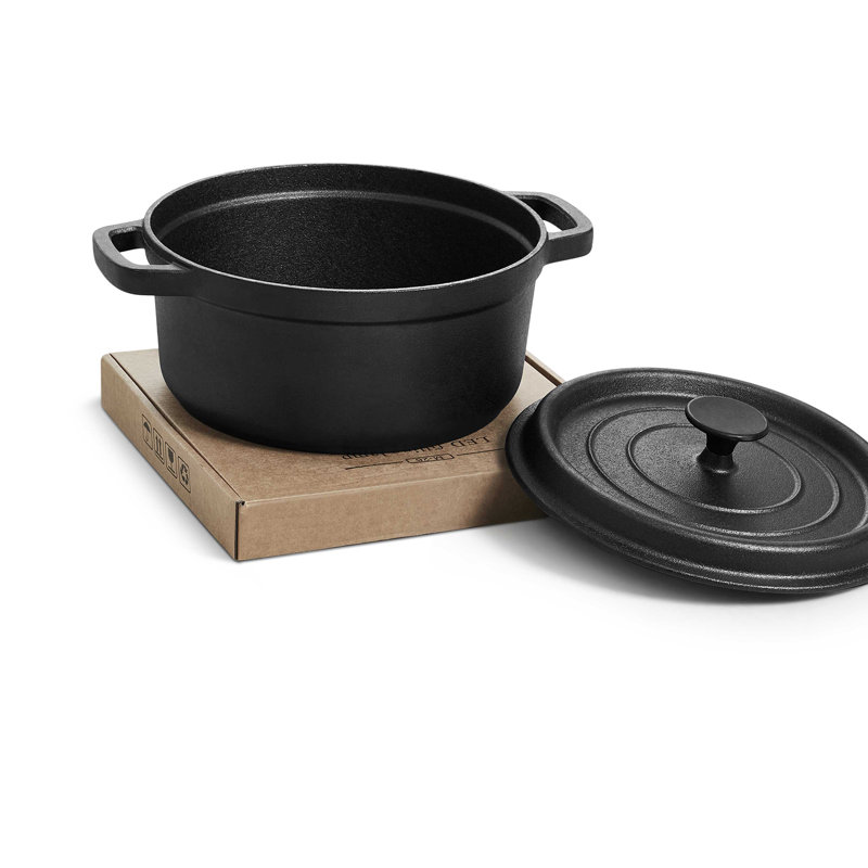 Breeins 5L Cast Iron Stock Pot