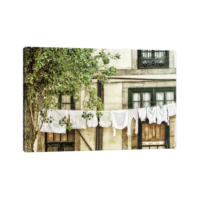 Laundry Day 1 Piece Wrapped Canvas Wall Art