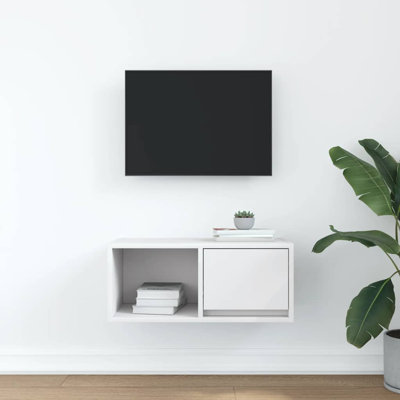 TV Cabinet 80X31x25.5 Cm Engineered Wood