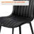 Modern Dining Chairs, Leather Dining Side Chairs With Sturdy Metal Frame & Non-Slip Feet For Kitchen, Restaurant-1565100528-1565100526