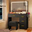 Bertia Dressing Table with Mirror