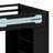 Space-Saving High Sleeper Featuring Workspace, Accessible Wardrobe Storage, and Dynamic LED Light Strips-2016244987