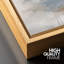 Abstrait bleu beige, œuvre de composition fluide, images de salon moderne, impression sur toile encadrée-126093158-126093159