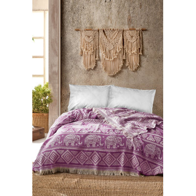 Couvre-lit / couvre-lit 100% coton Isaias
