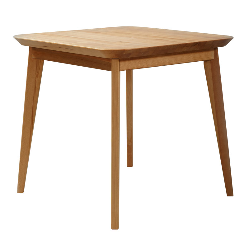 Gatsby Solid Wood Dining Table, Beech Heartwood