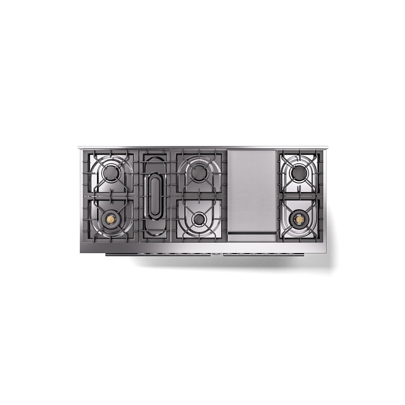 ILVE Professional Plus II 60 Dual Fuel Range , Natural Gas, Blue/Gray