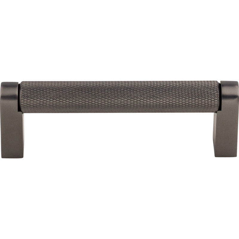 Ash Gray Steel Modern Industrial Bar Pull Handle