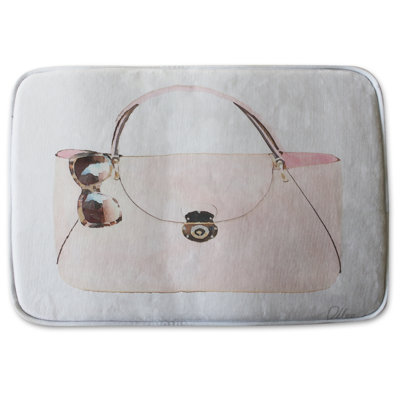 Moberly Memory Foam Non-Slip Bath Mat