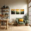 3 Piece Wrapped Canvas Print