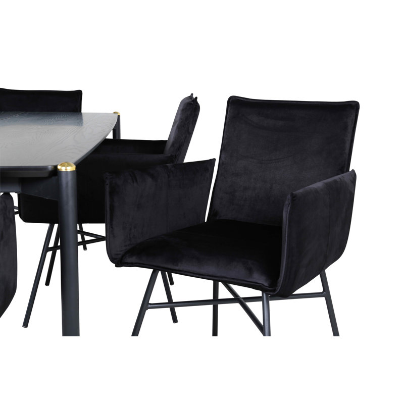 Pelle 6 - Person Dining Set