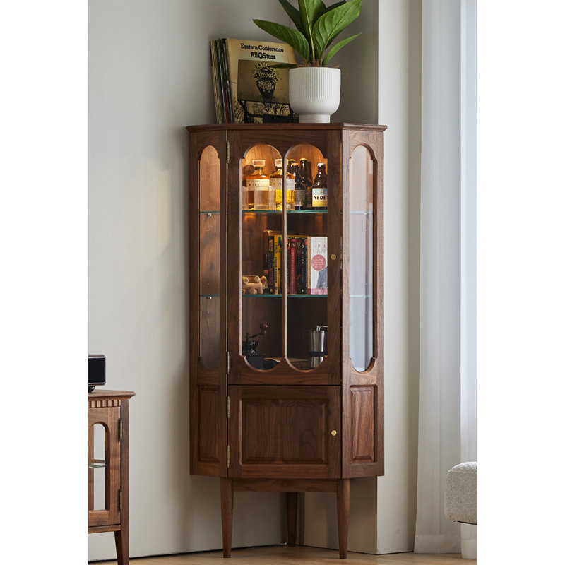 Retro Light Luxury Multi-Functional Accent Cabinet