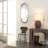 Margaux Metal Oval Mirror-15515811