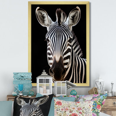 " Striking Zebra Patterns IV "