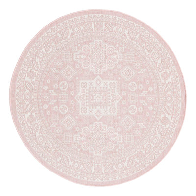 Tapis rose d'intérieur / extérieur Danera