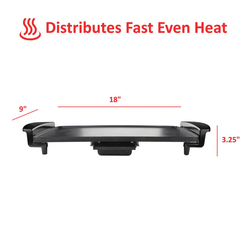 Brentwood 10'' Non Stick Electric Grill