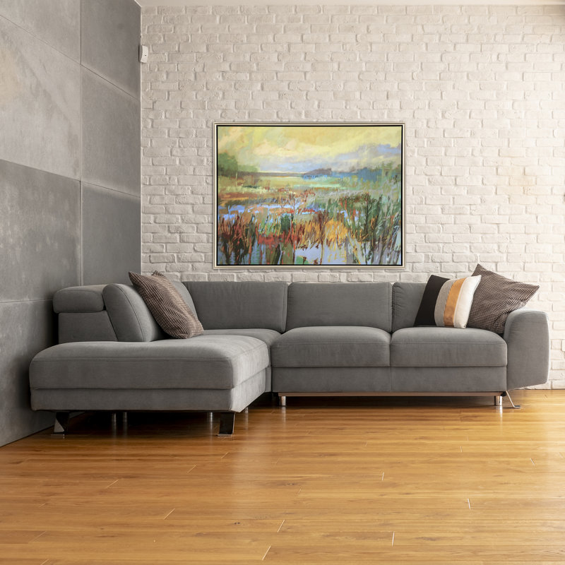 «Marsh in May», peinture sur toile encadrée