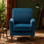 Fauteuil rembourré, fauteuil d'appoint avec structure en bois-223763119